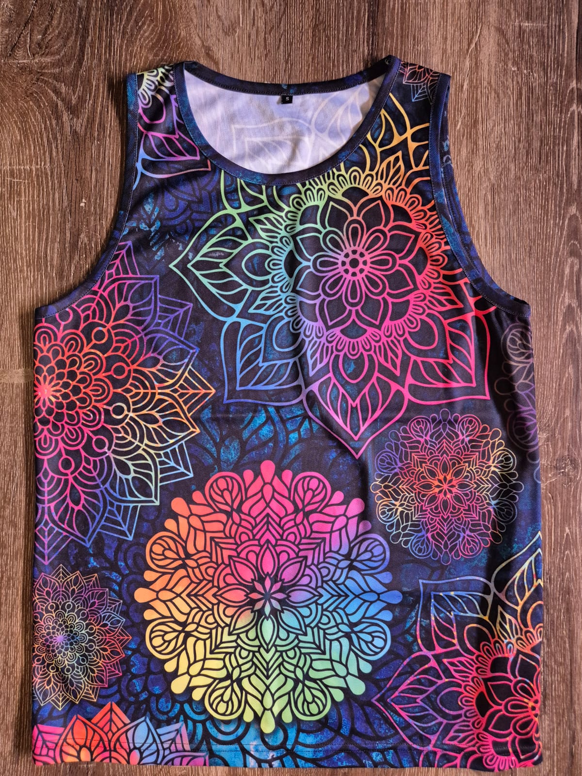 Mandala | Kaleidoscope Singlet Z and TEE camping FISHING HER ALL In Stock KIDS MANDALA MATCHING matching dress PATTERN AND PLAIN DESIGNS quick dry spo-default spo-disabled sun sun shirt sun shirts sunsafe SWIMMING uv Women WOMEN'S DESIGNS womens z&tee