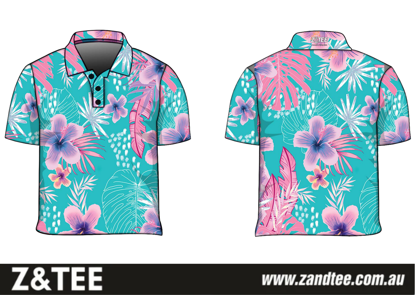 Tropical | Island Bloom Fishing Shirt ★Pre-Order★