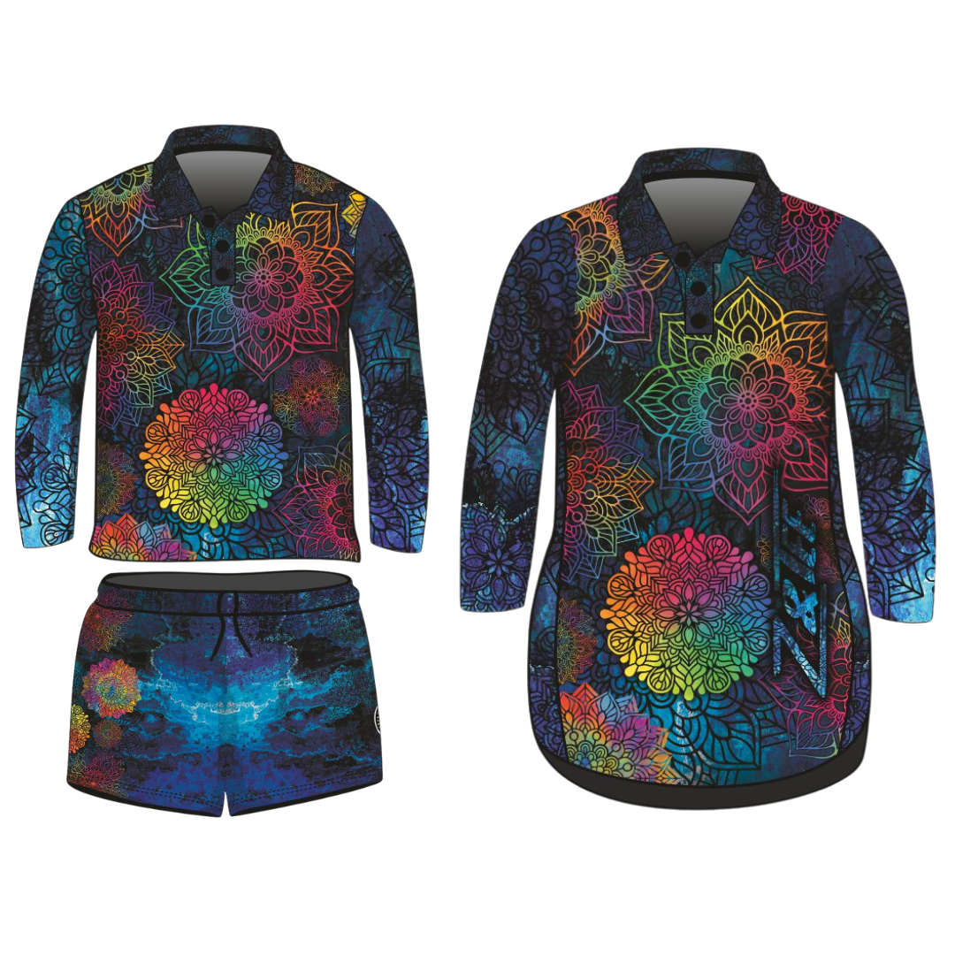 Mandala | Kaleidoscope Fishing Shirt