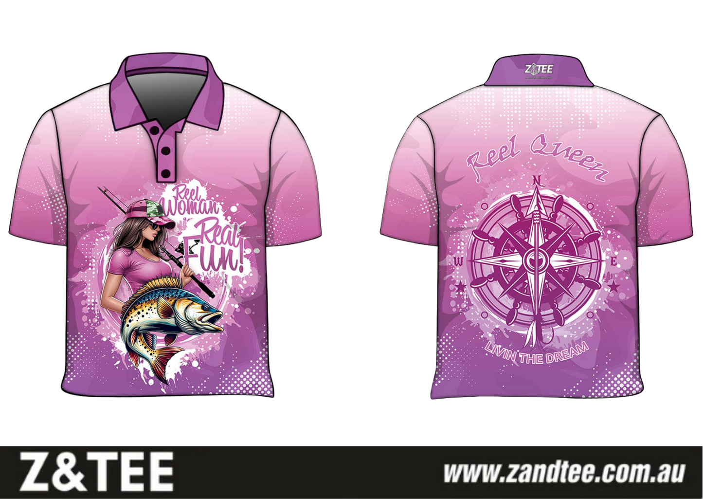 Fishing | Reel Queen Livin the dream Fishing Shirt ★Pre-Order★