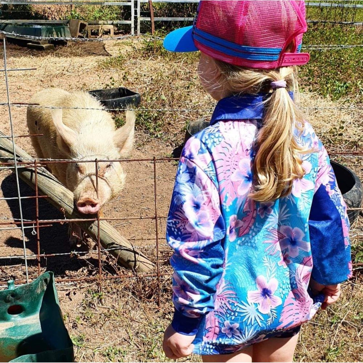 Tropical | Whitsunday Tropical Mandala Fishing Shirt ★Pre-Order★ Z and TEE cruise Floral GIRL'S DESIGNS KIDS MANDALA pink purple quick dry SUN SAFE Teal tropical UPF WOMEN'S DESIGNS womens