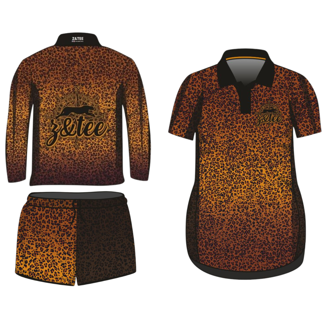 Leopard Print | Wild Side Fishing Shirt ★Pre-Order★