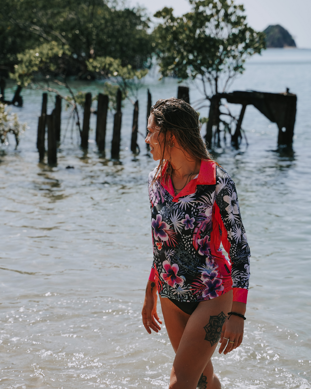 Mandala | Barbados Tropical Fishing Shirt ★Pre-Order★