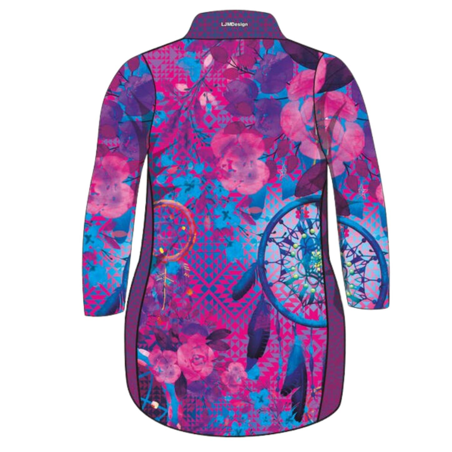 Western | Aztec Dreamcatcher Pink Lifestyle Fishing Dress ★Pre-Order★ Z and TEE Aztec Beach Dress blue COUNTRY WESTERN DESIGNS Floral GIRL'S DESIGNS Matching Shirt Matching shorts POCKETS purple quick dry SUN SAFE UPF WOMEN'S DESIGNS