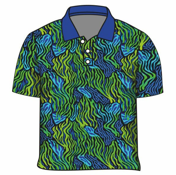 Fishing | Eat Sleep Fish Repeat Green Fishing Shirt ★Pre-Order★ Z and TEE FISH FISH DESIGNS GIRL'S DESIGNS green KIDS MEN'S DESIGNS mens quick dry reef fish SUN SAFE UPF WOMEN'S DESIGNS womens