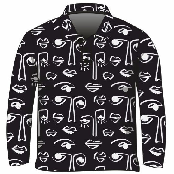 Vacay | Costa Rica Fishing Shirt ★Pre-Order★ Z and TEE black matching dress quick dry SUN SAFE UPF white WOMEN'S DESIGNS womens