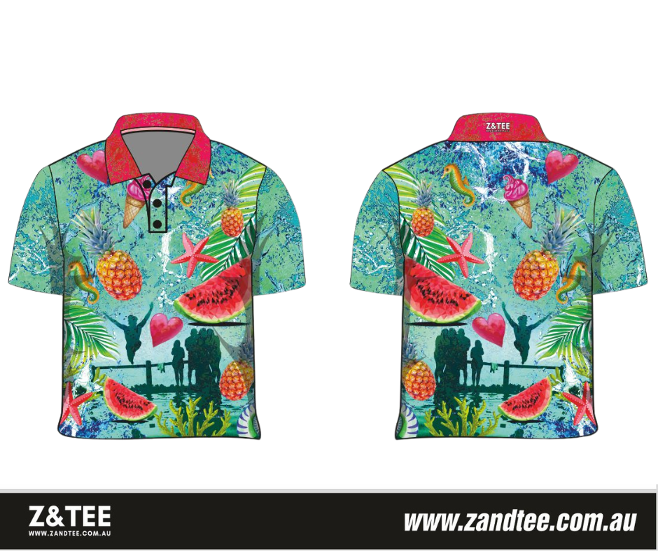 Tropical | Summer Livin Tropical Fishing Shirt ★Pre-Order★