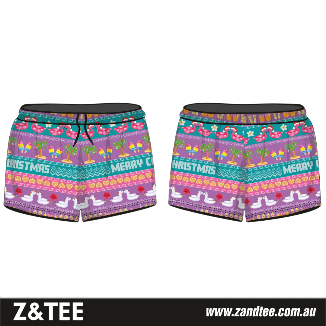 Christmas Rugby Shorts | Fa la la la Mingo Ugly Christmas ★Pre-Order★