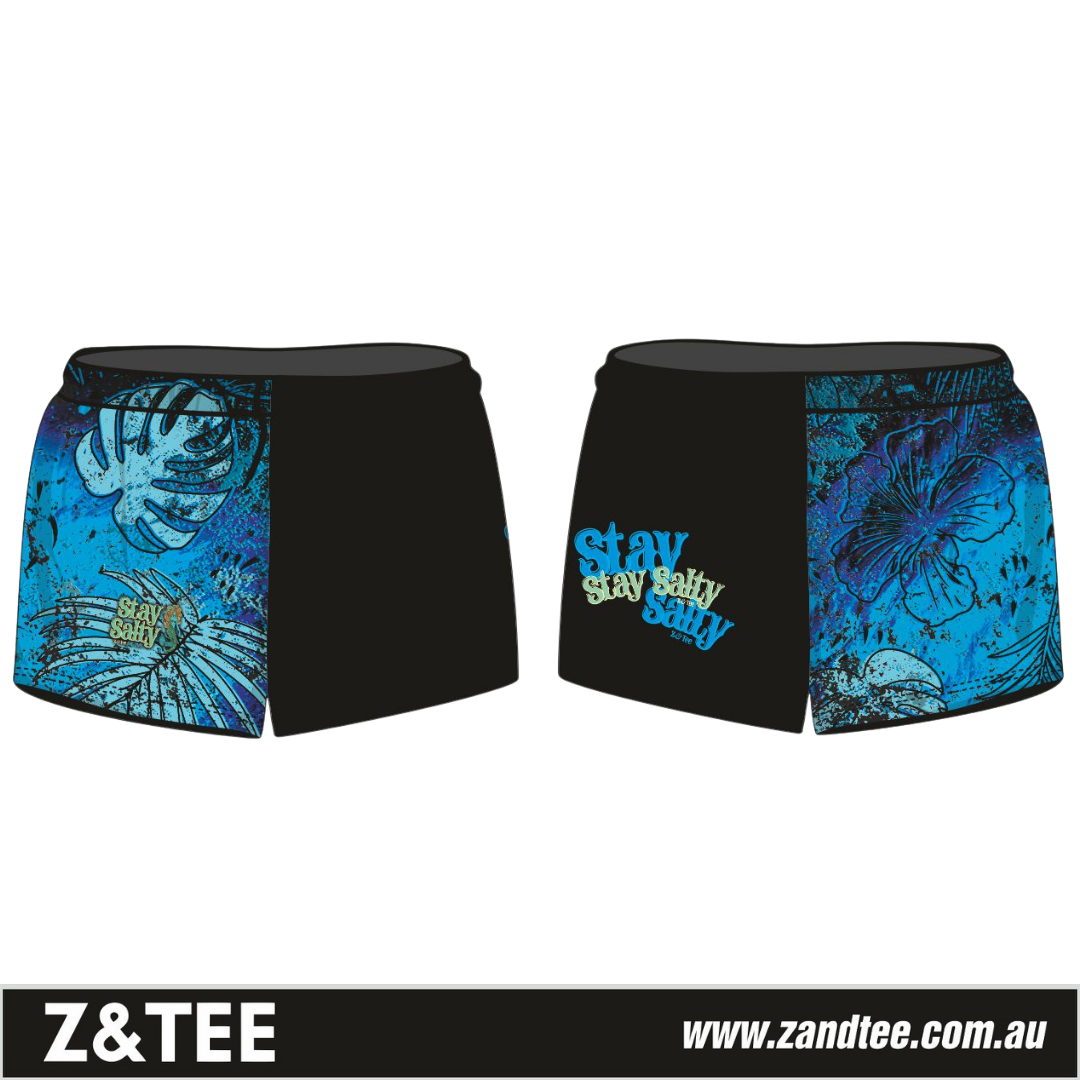 Rugby Shorts | Blue Stay Salty ★Pre-Order★