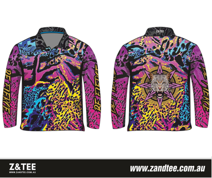 Leopard Print | Wild Side Be Fierce Fishing Shirt ★Pre-Order★