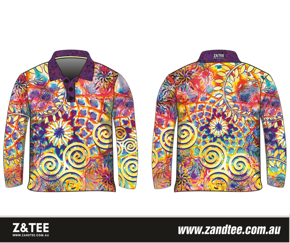 Mandala | Celestial Mandala Fishing Shirt ★Pre-Order★
