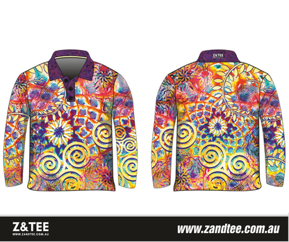 Mandala | Celestial Mandala Fishing Shirt ★Pre-Order★