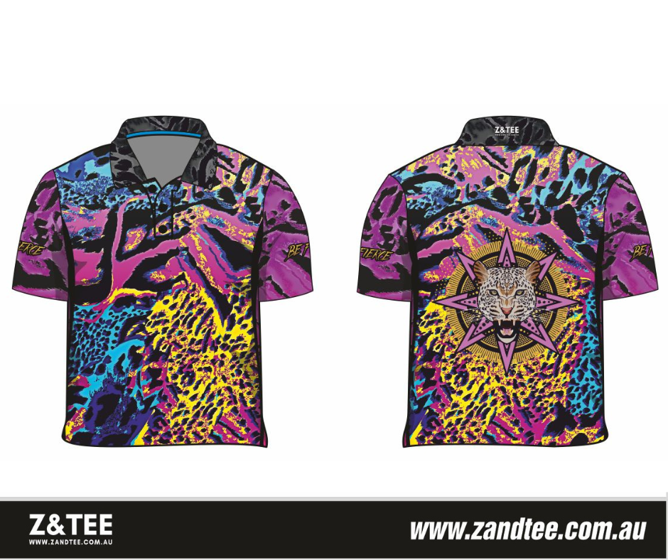 Leopard Print | Wild Side Be Fierce Fishing Shirt
