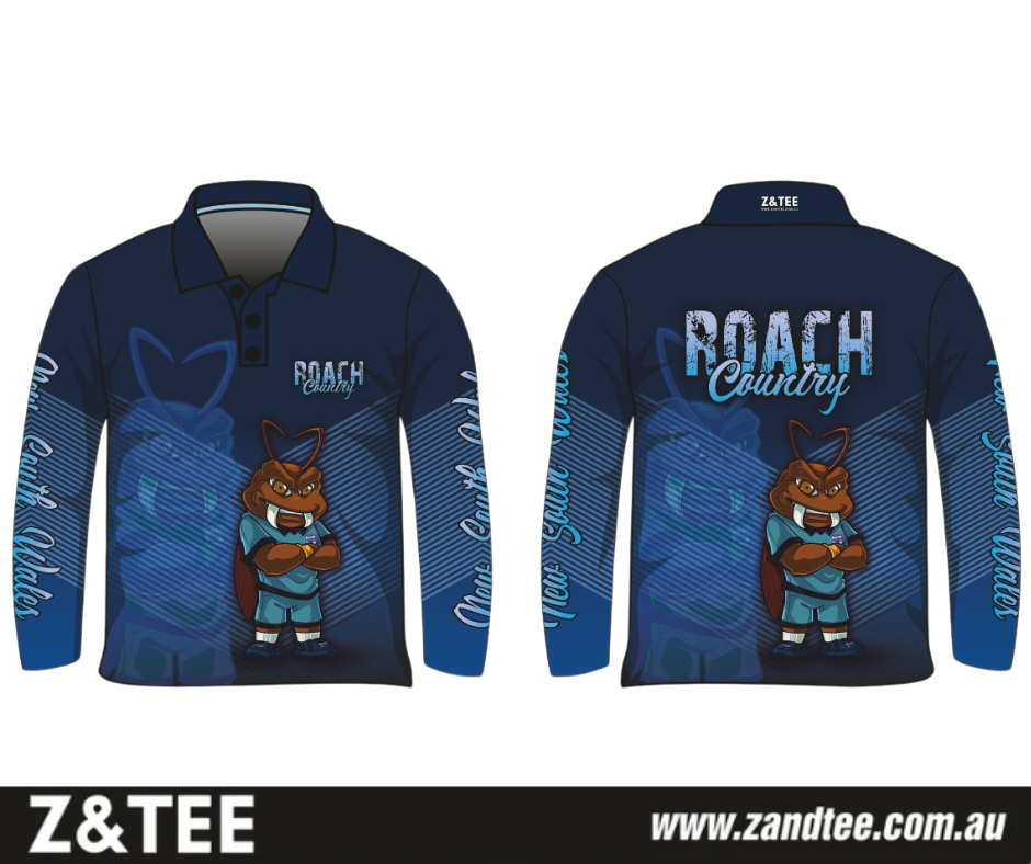 Footy | NSW Blues Roach Country Fishing Shirt ★Pre-Order★