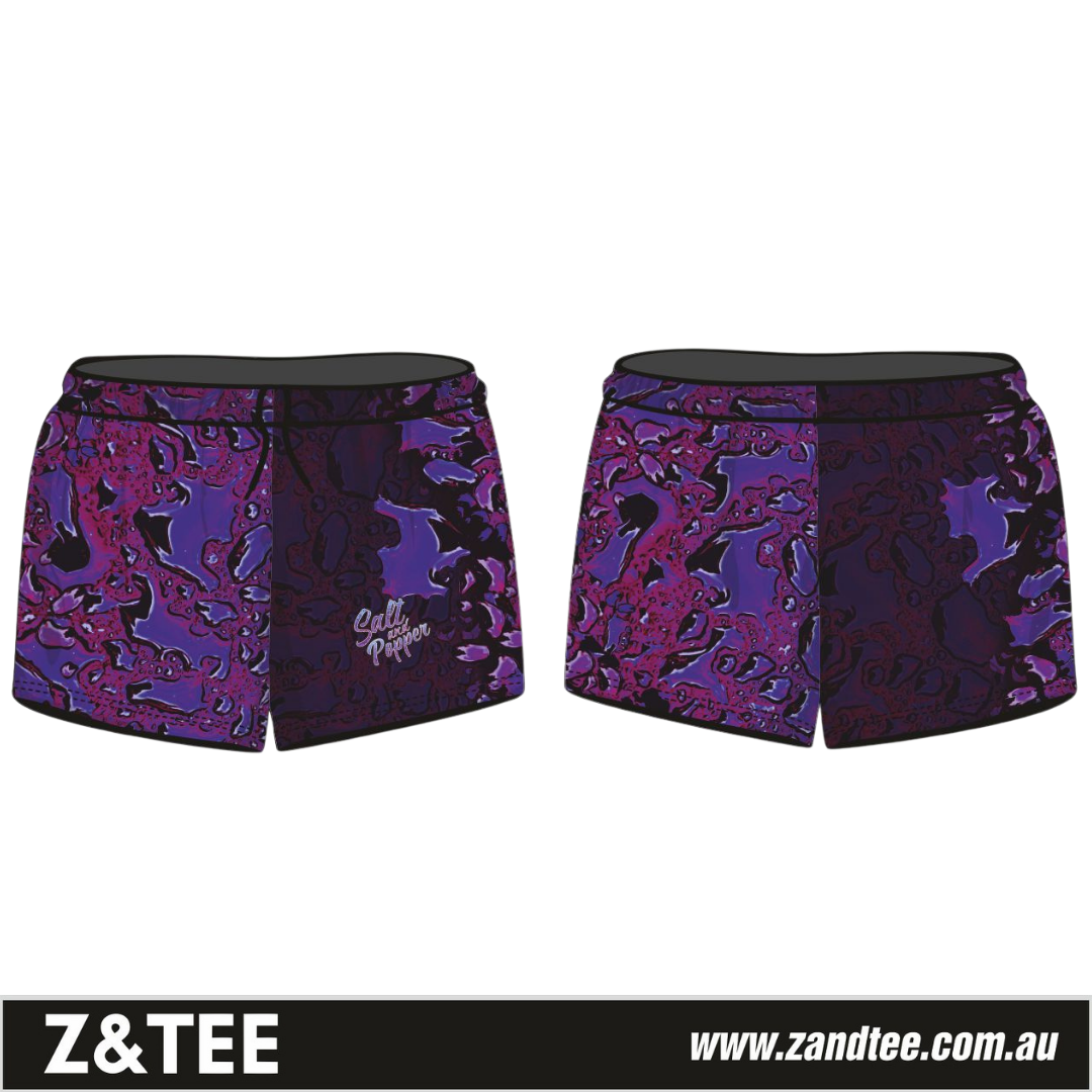 Rugby Shorts | Purple Water Beading ★Pre-Order★