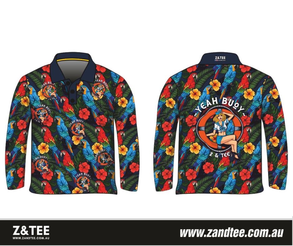 Tropical | Yeah Buoy Hawaiian Fishing Shirt