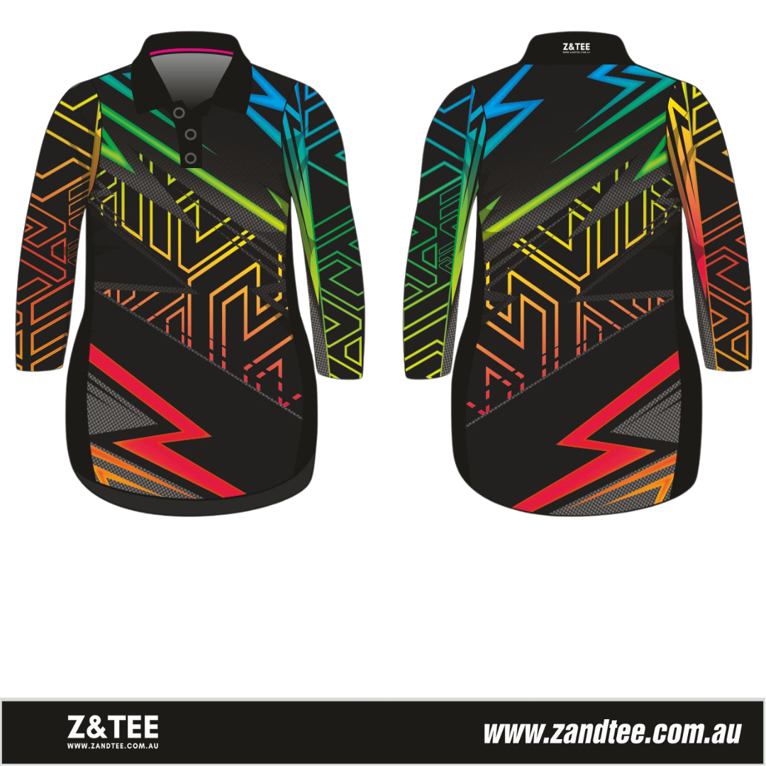 Extreme | Lightning Onyx Rainbow Flare Fishing Dress ★Pre-Order★