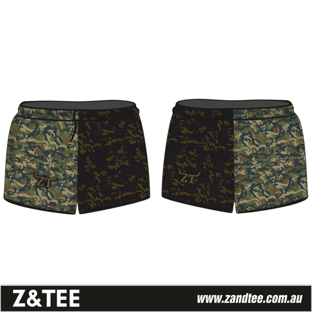 Rugby Shorts | Khaki Camo 2 ★Pre-Order★