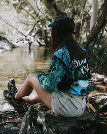 4x4 | Send It Bush Aqua Fishing Shirt ★Pre-Order★