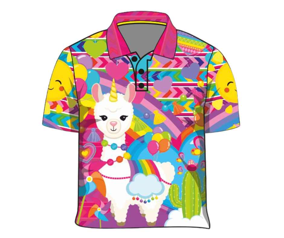 Kids | Llamazing Llamacorn Fishing Shirt ★Pre-Order★