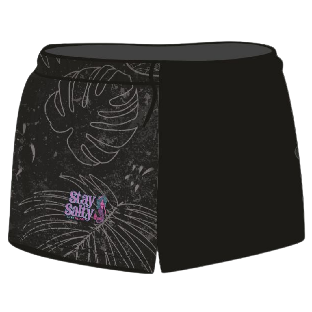 Rugby Shorts | Black Stay Salty ★Pre-Order★