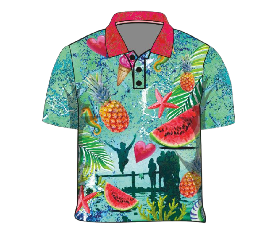 Tropical | Summer Livin Tropical Fishing Shirt ★Pre-Order★