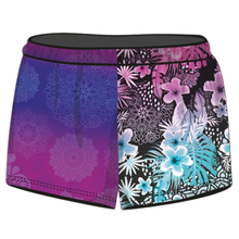 Rugby Shorts | Maldives Tropical Mandala ★Pre-Order★ Z and TEE black blue Complete the Set Fishing shorts Floral KID'S DESIGNS MANDALA matching dress Matching Shirt New Design purple quick dry tropical TROPICAL DESIGNS WOMEN'S DESIGNS womens