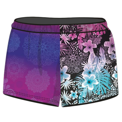Rugby Shorts | Maldives Tropical Mandala ★Pre-Order★
