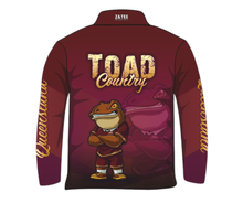 Footy | QLD Maroons Toad Country Fishing Shirt v2 ★Pre-Order★
