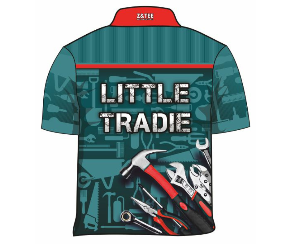 Kids | Little Tradie Fishing Shirt ★Pre-Order★