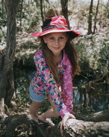 Kids | Camo Florence Pink Fishing Shirt ★Pre-Order★