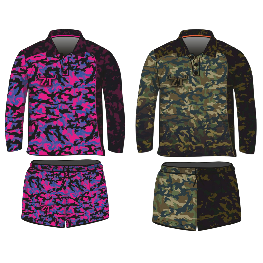 Rugby Shorts | Camo Huntress Purple ★Pre-Order