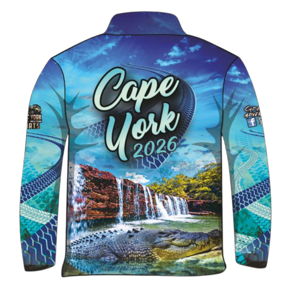 Cape York | Cape York Tour Blue Fishing Shirt (2026) ★Pre-Order★
