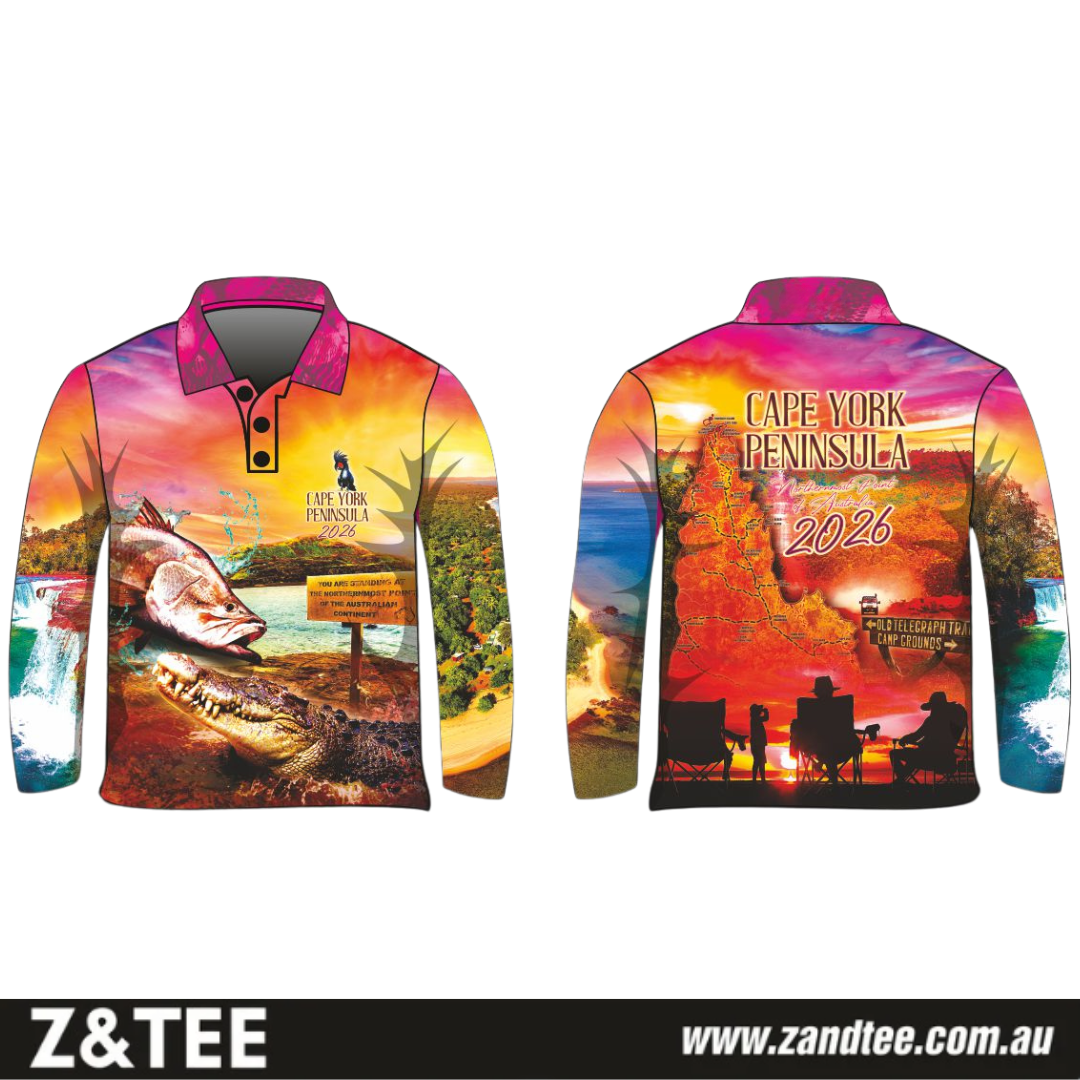 Cape York | Peninsula Pink Highlights Fishing Shirt 2026 ★Pre-Order★