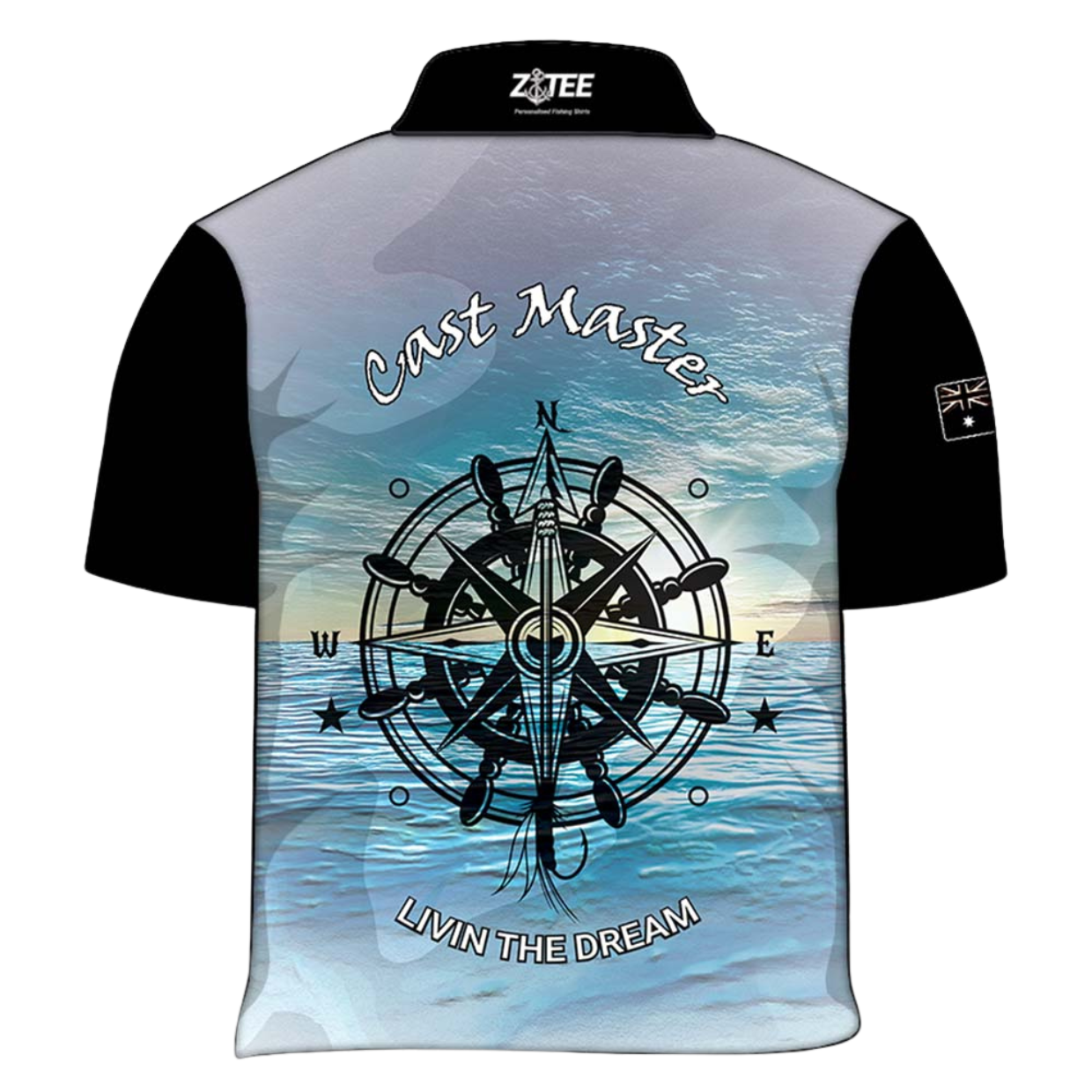 Mens | Cast Master Living the Dream Fishing Shirt - Arrives before Christmas