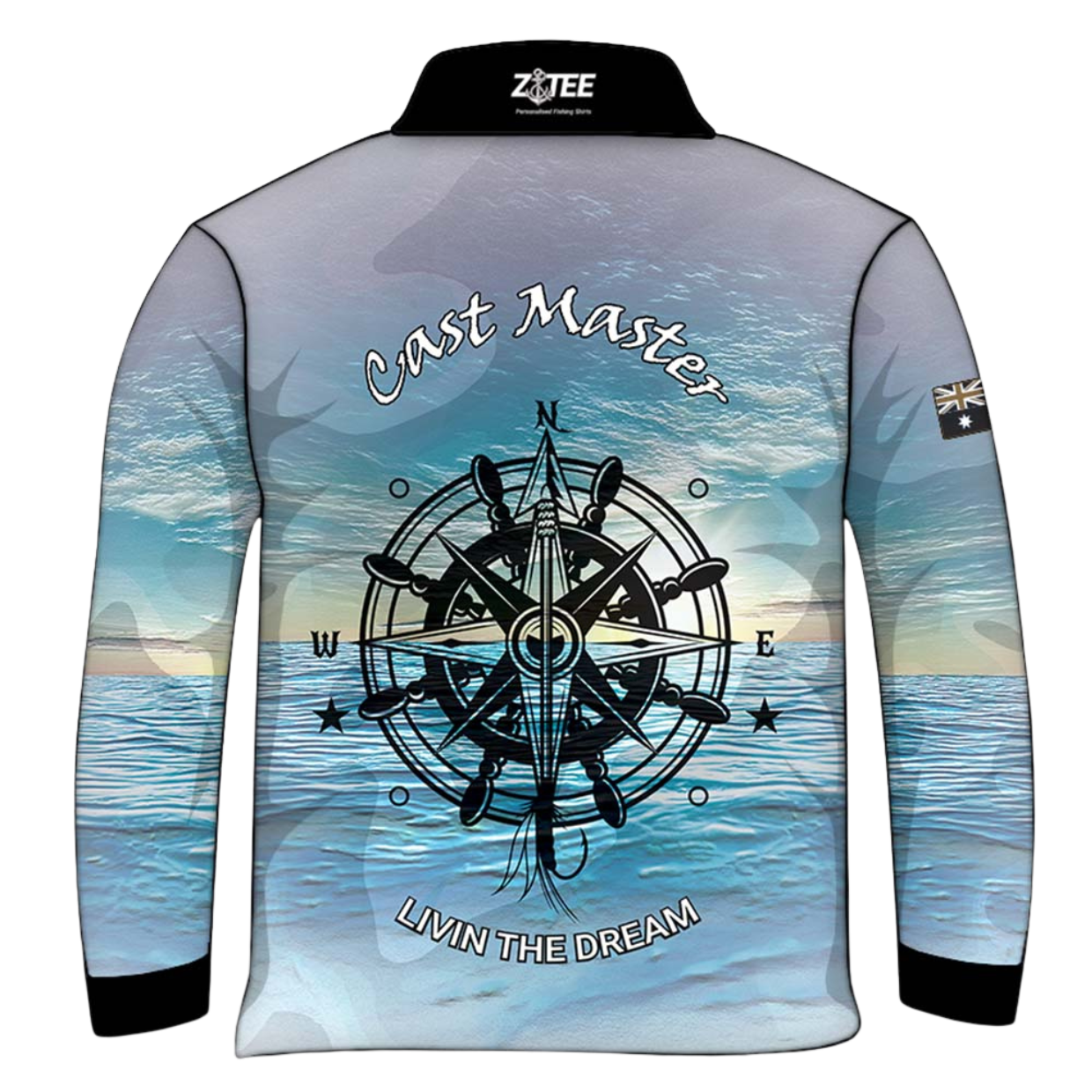 Mens | Cast Master Living the Dream Fishing Shirt - Arrives before Christmas