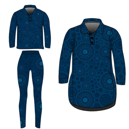 Pattern | Celestial Tides Fishing Shirt ★Pre-Order★