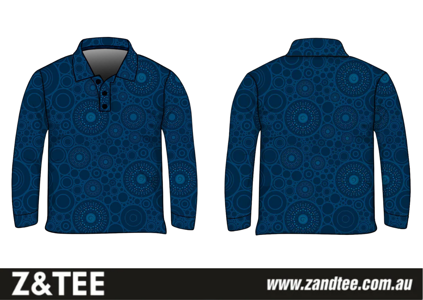 Pattern | Celestial Tides Fishing Shirt ★Pre-Order★