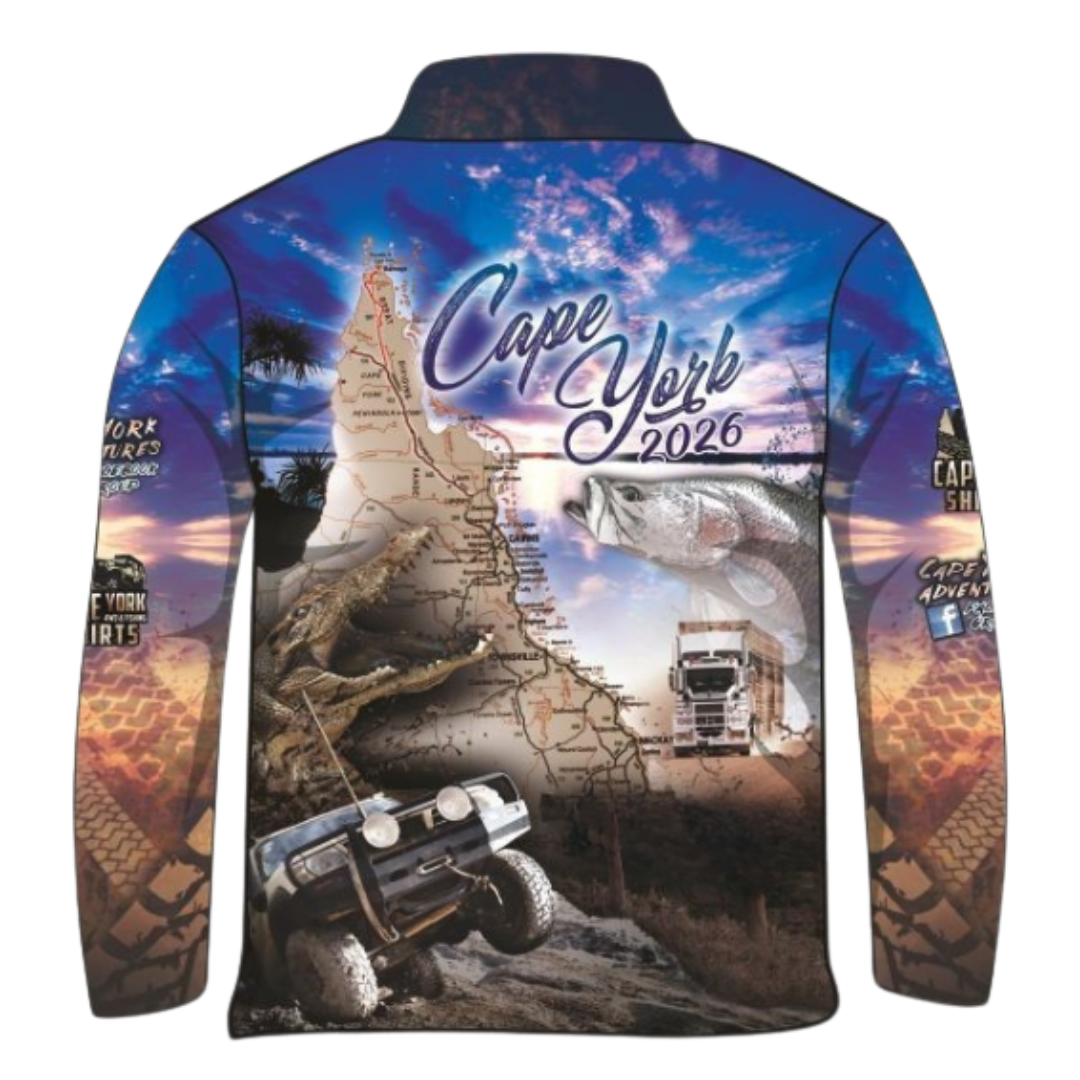 Cape York | Complete Cape York Blue Fishing Shirt (2026) ★Pre-Order★