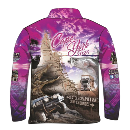 Cape York | Complete Cape York Pink Fishing Shirt (2026) ★Pre-Order★