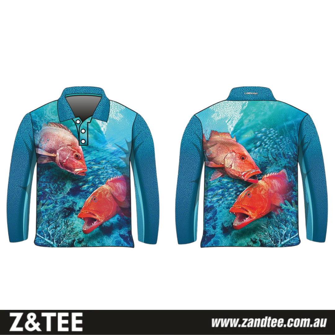Fishing | Coral Reef Ambush - Fishing Shirt ★Pre-Order★