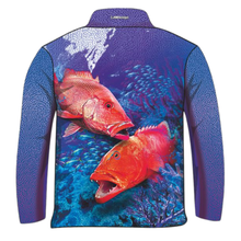Fishing | Coral Reef Ambush Purple Fishing Shirt ★Pre-Order★