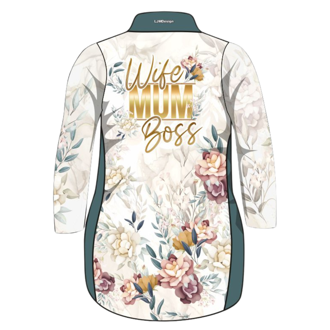 Womens | Mum Boss Eucalyptus Lifestyle Fishing Dress