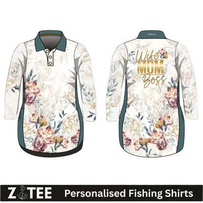 Womens | Mum Boss Eucalyptus Lifestyle Fishing Dress