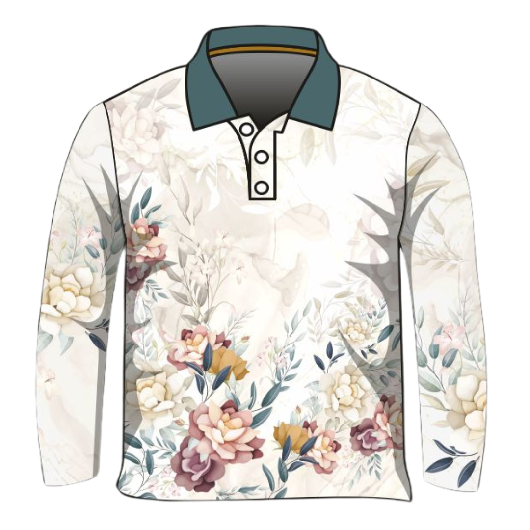 Womens | Mum Boss Eucalyptus Fishing Shirt ★Pre-Order★