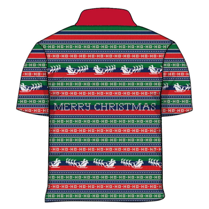 Christmas | HO HO HO Merry Christmas Fishing Shirt - Arrives before Christmas