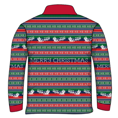 Christmas | HO HO HO Merry Christmas Fishing Shirt - Arrives before Christmas