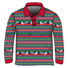 Christmas | HO HO HO Merry Christmas Fishing Shirt - Arrives before Christmas