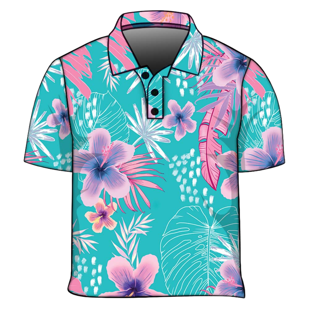 Tropical | Island Bloom Fishing Shirt ★Pre-Order★