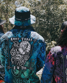 Knot Today | Deep Blue Kraken Fishing Shirt ★Pre-Order★ Z and TEE blue boy boys BOYS DESIGNS camping fishing green KIDS kraken men MEN'S DESIGNS mens ocean pirate Pirates Preorder quick dry sea spo-default spo-disabled sun sun shirt sun shirts sunsafe uv